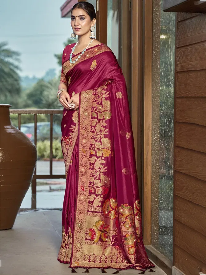 Radhika Pyari Vol 2 By Bunawat Silk Wedding Wear Sarees Suppliers In India